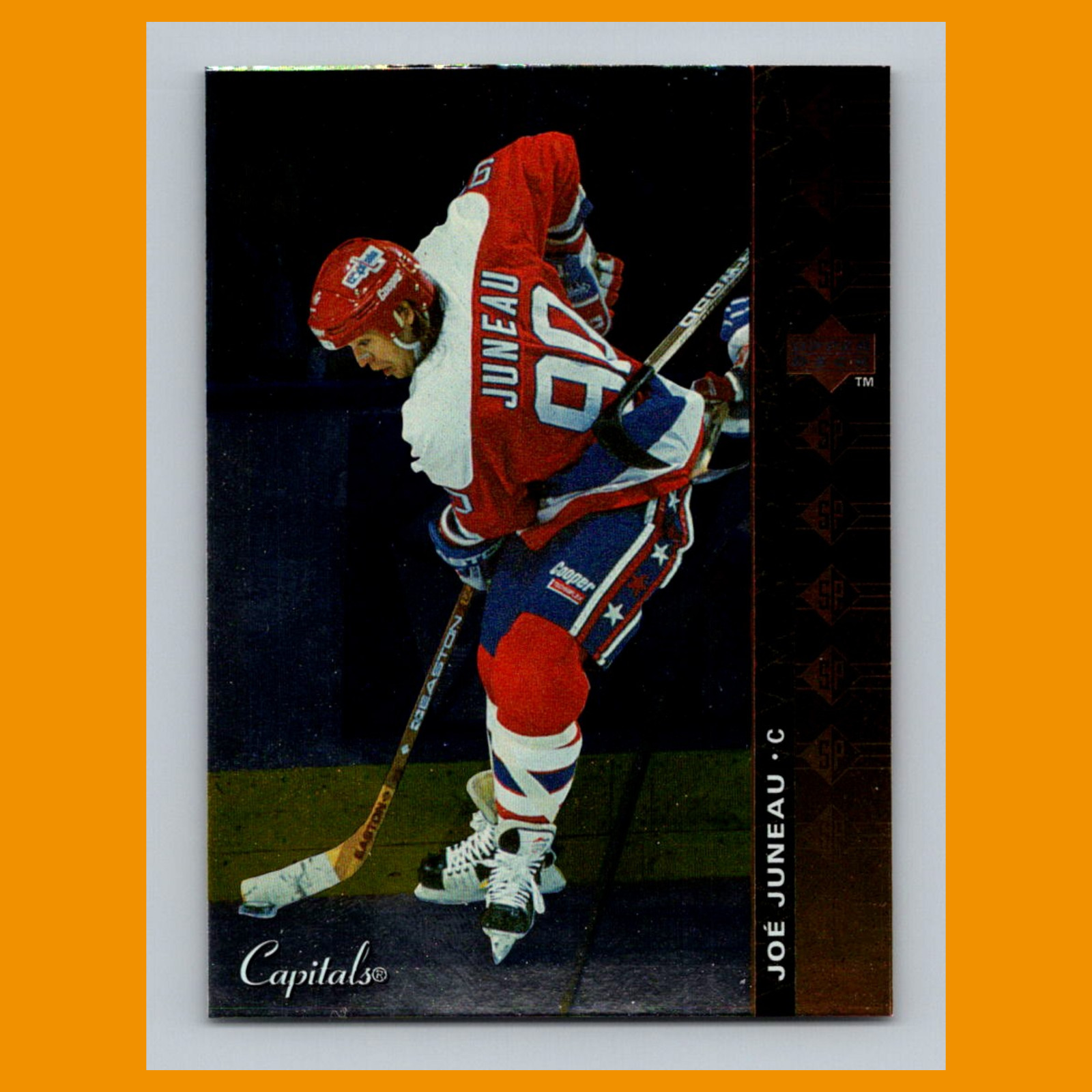 Joe Juneau #SP-175 Hockey Cards 1994 Upper Deck SP Insert trading card — raw and PSA graded price guide