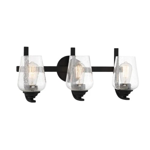 Minka Lavery 1923 Shyloh 3-Light 22" Wide Vantage Bathroom Vanity Light - Picture 1 of 4