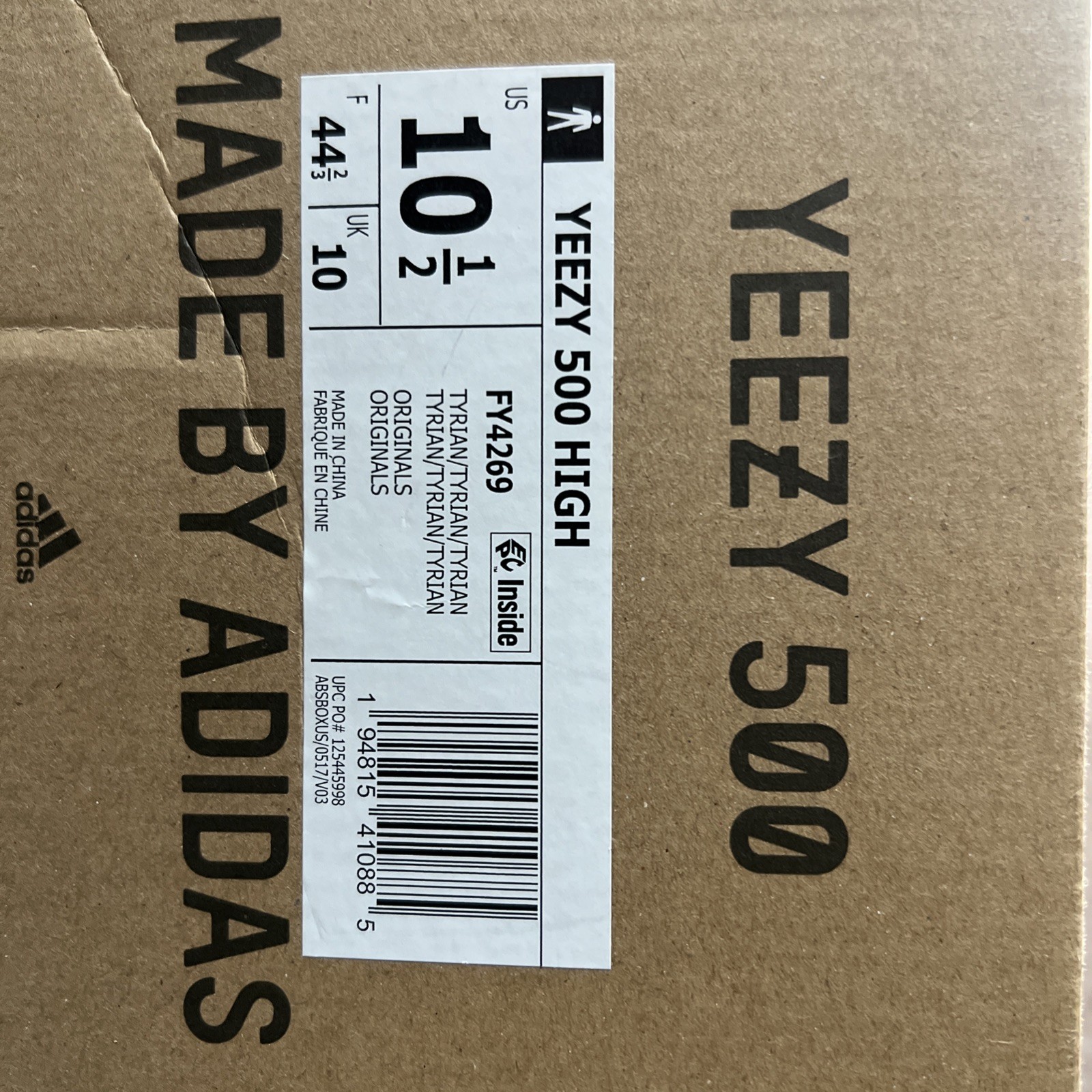 Size 10.5 - Adidas Yeezy 500 High Tyrian thumbnail 7