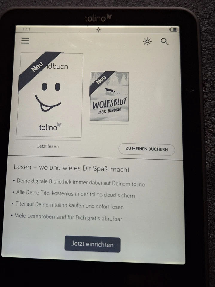 Tolino Vision E-Book Reader - Bild 3 von 4