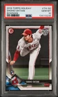 2018 TOPPS HOLIDAY BOWMAN #TH-SO SHOHEI OHTANI ROOKIE RC PSA 10