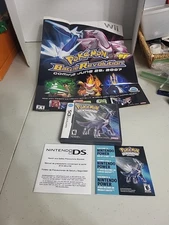 Pokemon Diamond (2007) Nintendo W/Manual,Inserts Including Poster, No Cartridge 