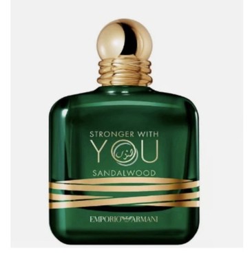 Emporio Armani Stronger With You Sandalwood 100ml 3.4 oz EDP for Men New