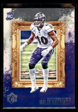 2020 Panini Chronicles #GK-18 Malik Harrison Gridiron Kings Green