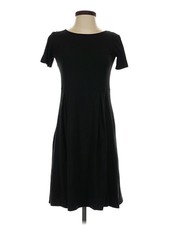 Uniqlo Women Black Casual Dress S