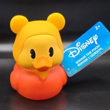 Winnie the Pooh Bear Rubber Duck Disney 3" New With Tags NWT Jeep Cruise Duckie