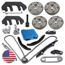 Timing Chain Kit Cam Sprocket Tool For Lincoln Ford MKX F-150 Fusion 164Cu 2.7L