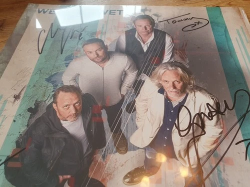 Wet Wet Wet Journey - Red Vinyl LP ALBUM New Mint Sealed signed