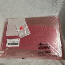 Air 13 inch Case Smooth Finish Soft Touch Plastic Hard Shell Case 2 in 1 Pink