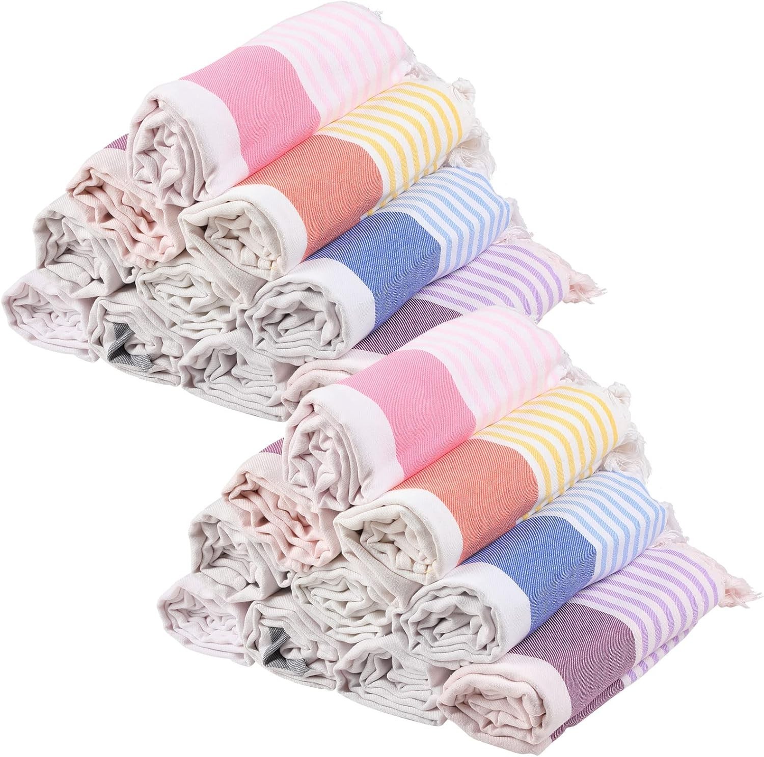 S - 39 X 71 Inches, Vibrant Multicolor Set