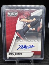 2022 Panini Chronicles Draft Picks - Threads Rookie Signatures Matt Araiza  