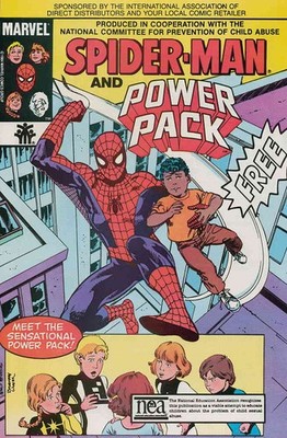 Spider-Man, Power Pack #1 FN; Marvel | NEA - w/Bag+Board