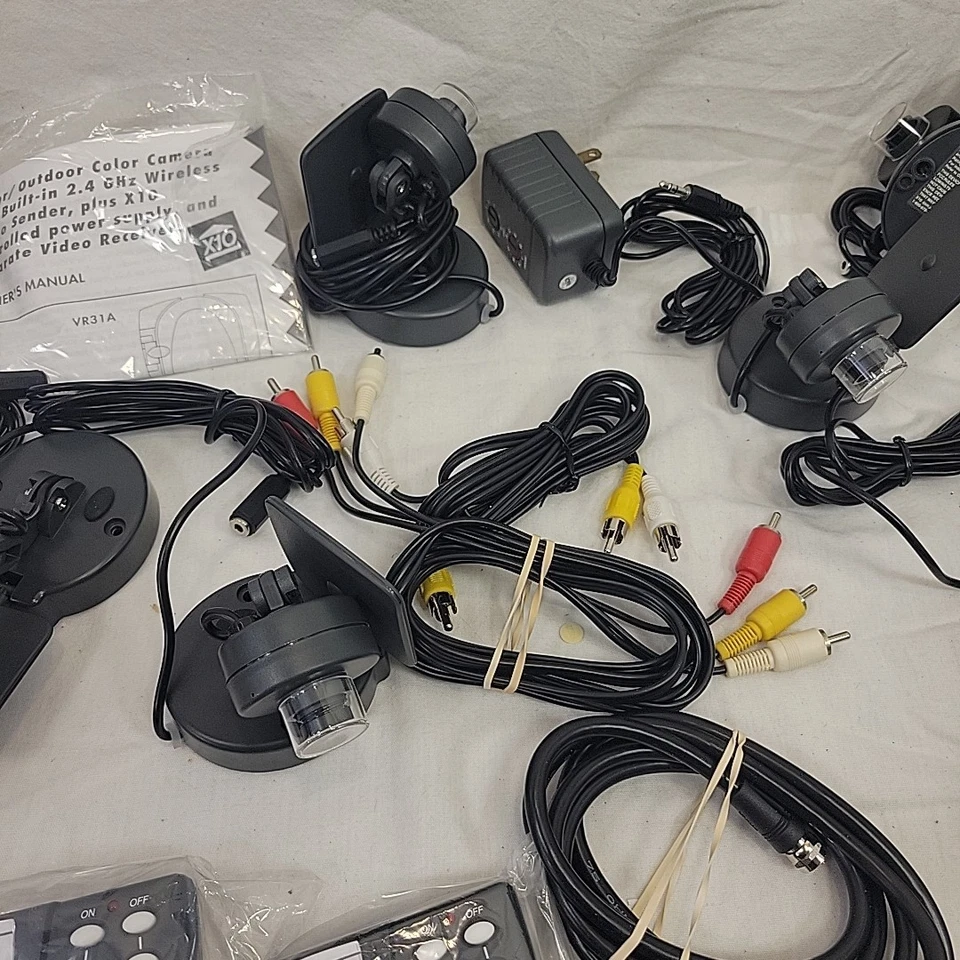 X-10 Powerhouse Home Automation LOT  CM11A VR31A UX23A XC18A XC19A SC21A CAMERAS - Image 4 of 4