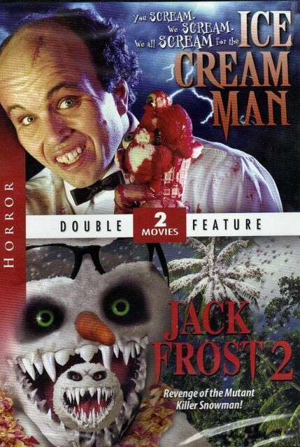 Ice Cream Man Jack Frost 2 R1 Double Feature Clint Howard Horror Dvd For Sale Online Ebay