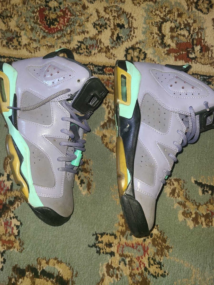 シューズ(男性用) AIR JORDAN 6 RETRO IRON PURPLE/25cm Jordan 6 Retro Iron Purple (PS) - 543389-508 - US