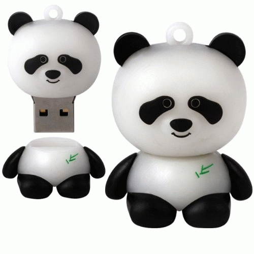 New 32GB USB Panda Shape Flash USB Memory Stick Pen Drive 32G #777 - Picture 1 of 3