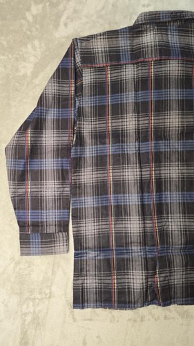 Saugatuck Dry Goods Flannel Shirt Men's VTG 90's Never Worn Lumberjack Plaid L - Picture 12 of 18