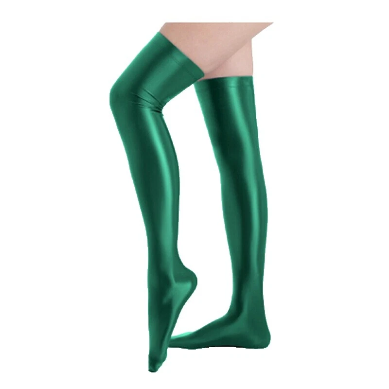 Calcetines Casual De Raso Para Mujeres