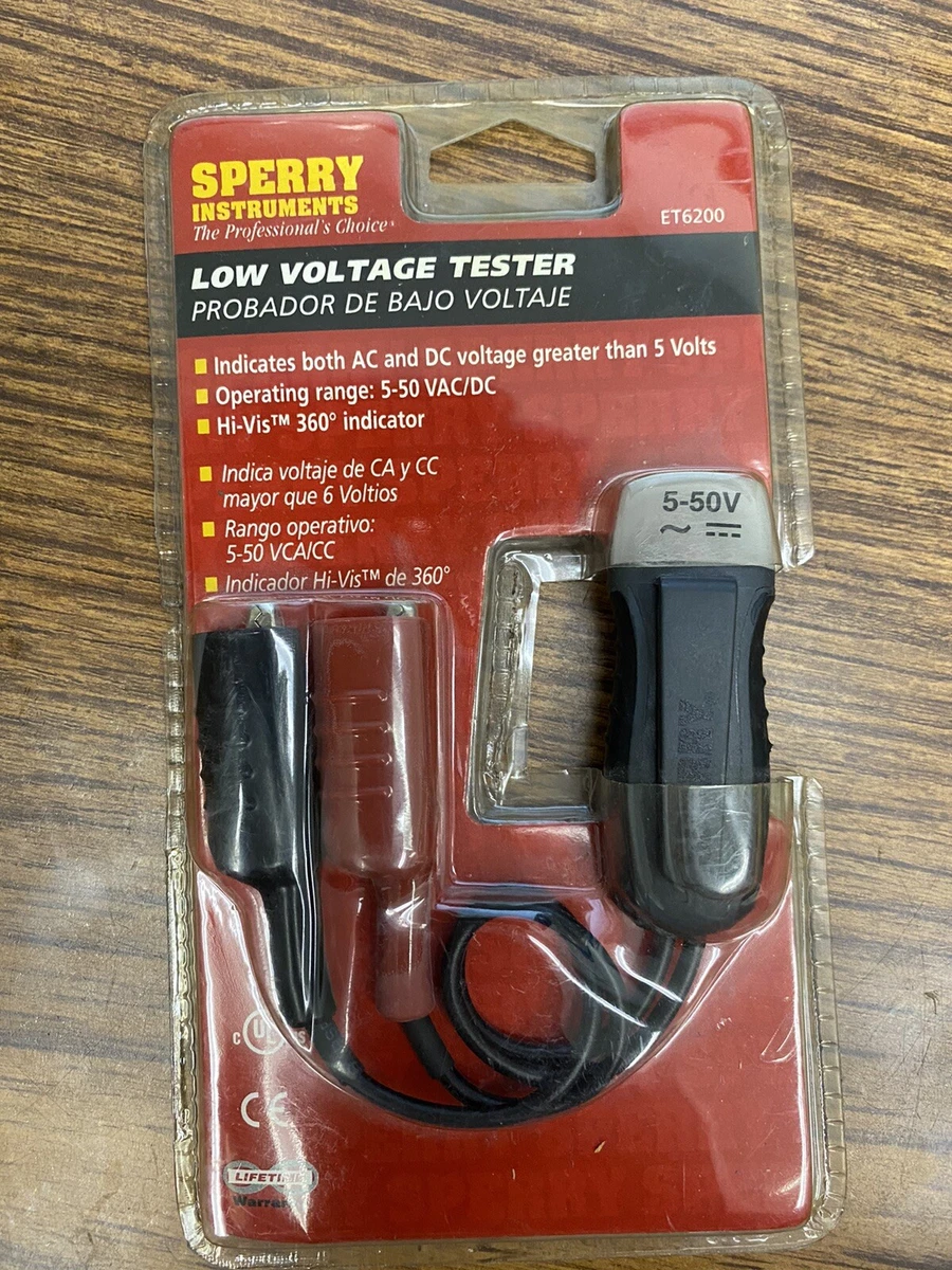 Sperry instruments voltage tester sale