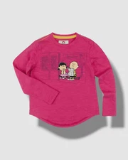 $39 Appaman Baby Girl's Pink Peanuts Graphic T-Shirt Top Size 4T
