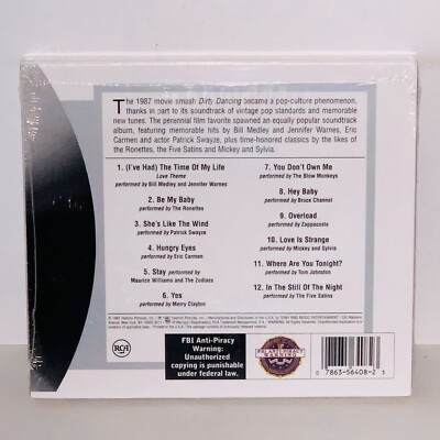 Factory Sealed Dirty Dancing Original Soundtrack 20th Anniversary