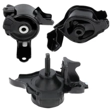 New Engine Motor & Transmission Mount 3PCS. 2007-2008 for Honda Fit L4 1.5L Auto
