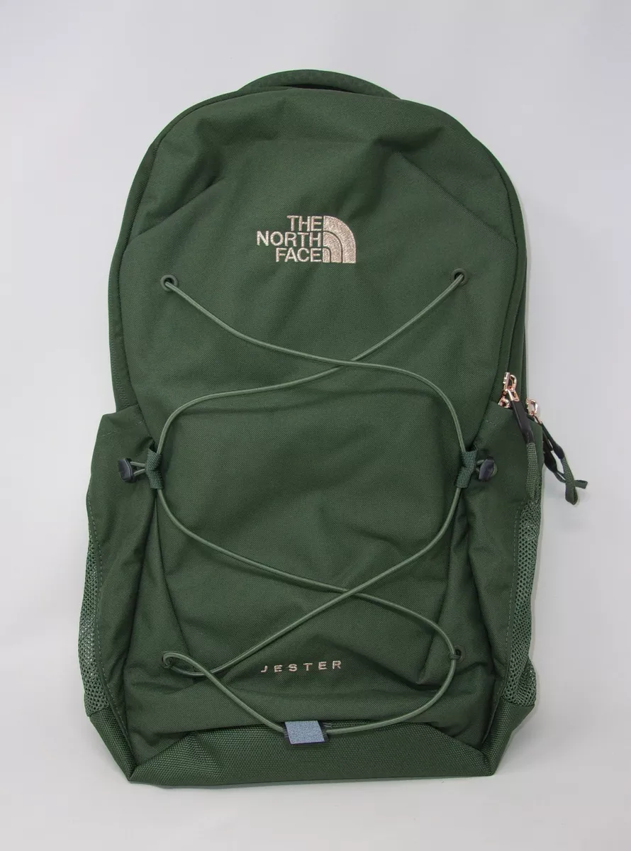 The North Face Women s Jester Backpack Thyme Burnt Coral Metallic