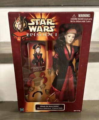 Royal Elegance Queen Amidala Star Wars Episode 1 Action Figure 12'' Hasbro (NIB)