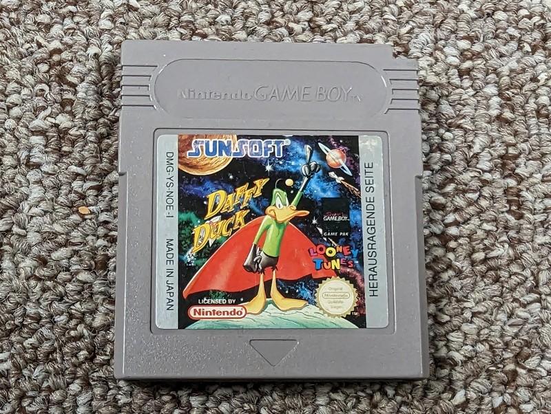 Daffy Duck: The Marvin Missions - Game Boy DMG - Cart Only