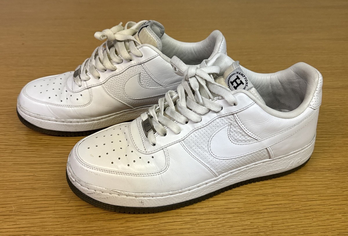 Nike Air Force Low Premium Hamptons Sneakers White Mens