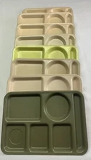 Melamine School Cafeteria Buffet TV Tray-Silite-Arrowhead-Monitor-ABC-per Tray