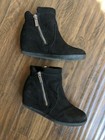 Size US 12.5 Kenneth Cole New York Valentina Hidden Wedge Booties Boots Girl  — photo 1
