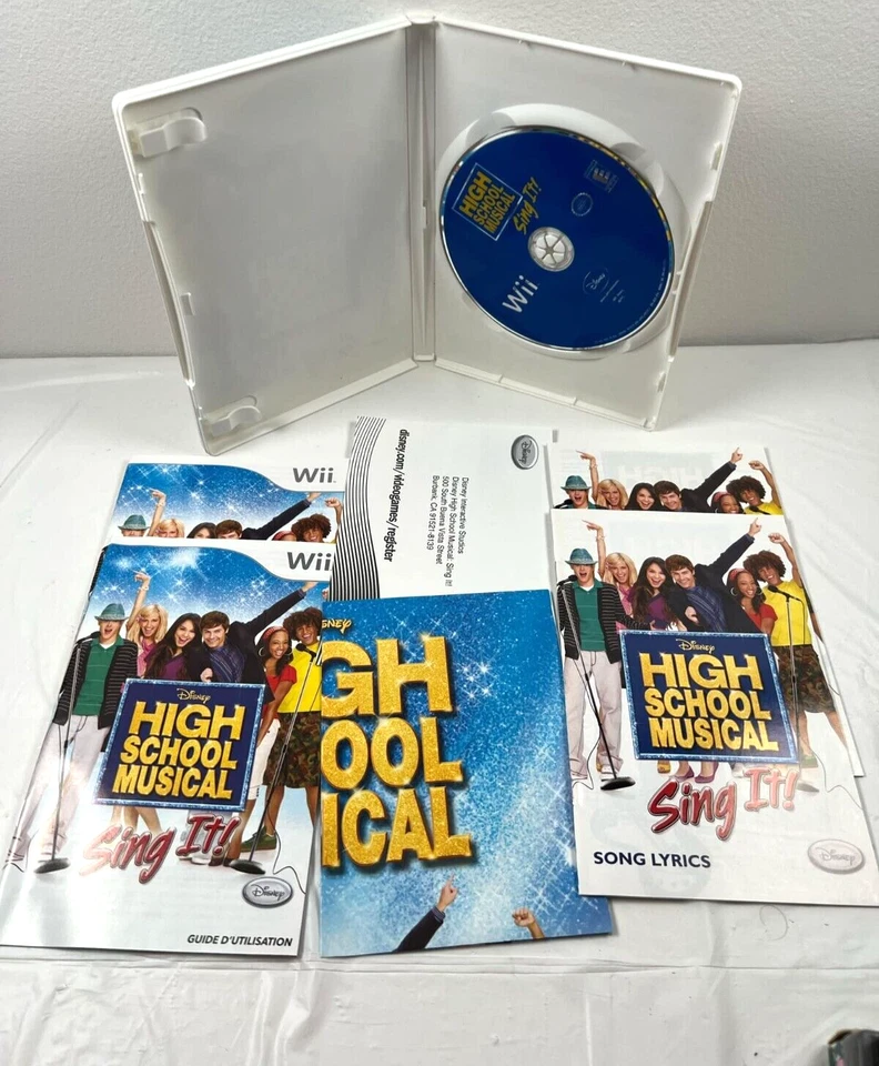 High School Musical: Sing It (Nintendo Wii, 2007) - Image 3 of 3