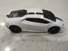 2014 Hot Wheels Lamborghini Huracan LP 610-4 White 1:64 Toy Race Car