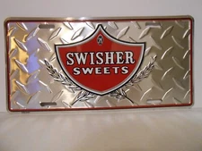 SWISHER SWEETS CIGAR CAR LICENSE PLATE
