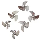RC Boat Propeller CNC 4.76mm 3/16" 40/42/45/50mm P1.6 Prop for RC Speed Boat CAT