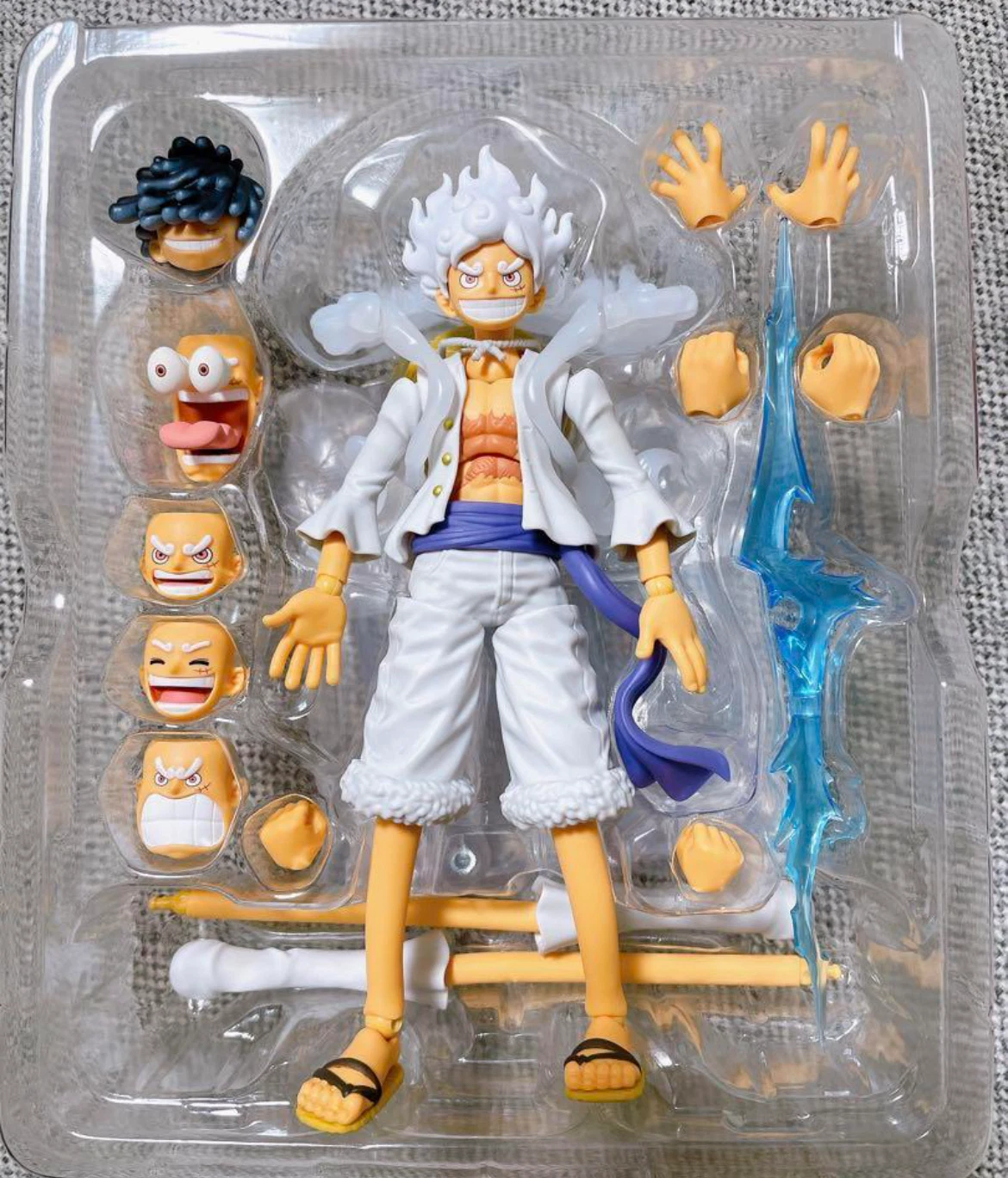 One Piece MONKEY.D.LUFFY GEAR 5 Anime Action Figure 6