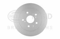 2X Hella 8DD 355 123-021 Bremsscheibe FüR Fiat Suzuki