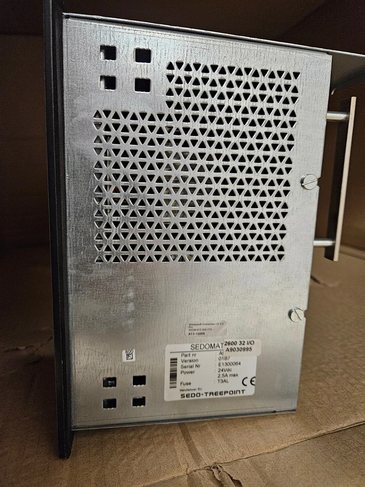 Sedo Treepoint, SEDOMAT 2600. HMI, Modular I/O..Used.. - Image 2 of 4