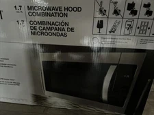 Brand New In Box Whirlpool Microwave Hood Combination WMH31017HZ