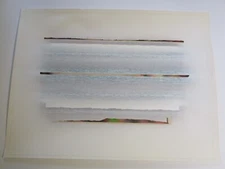 JOHN BERTRAND STANPHILL PAINTING ABSTRACT SURREALIST VINTAGE MODERNISM LARGE