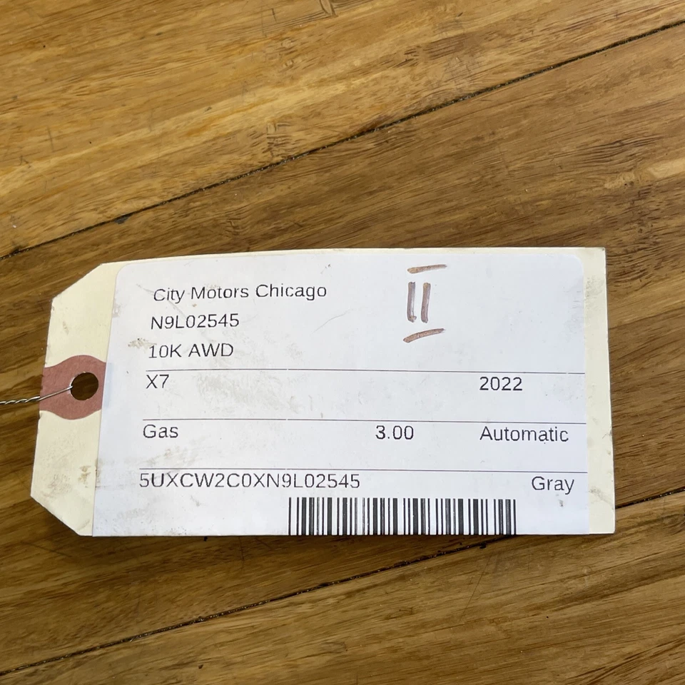 2014-2022 BMW X3 X4 X7 Engine Motor Piston & Connecting Rod OEM 10K - Image 2 of 4