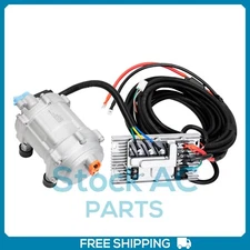 ELECTRIC AC AUTOMOTIVE COMPRESSOR UNIVERSAL APPLICATION - CAR TRUCK & VANS - 12V