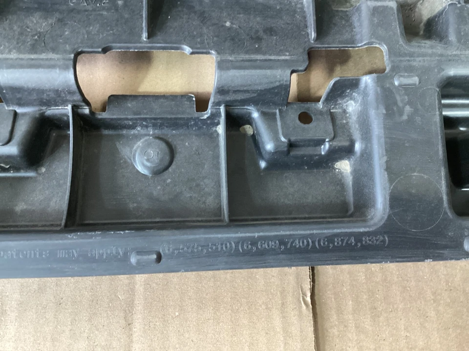 Amortiguador de impacto de refuerzo de parachoques trasero Toyota Sienna 2011-2014 OEM Foto 4 de 4