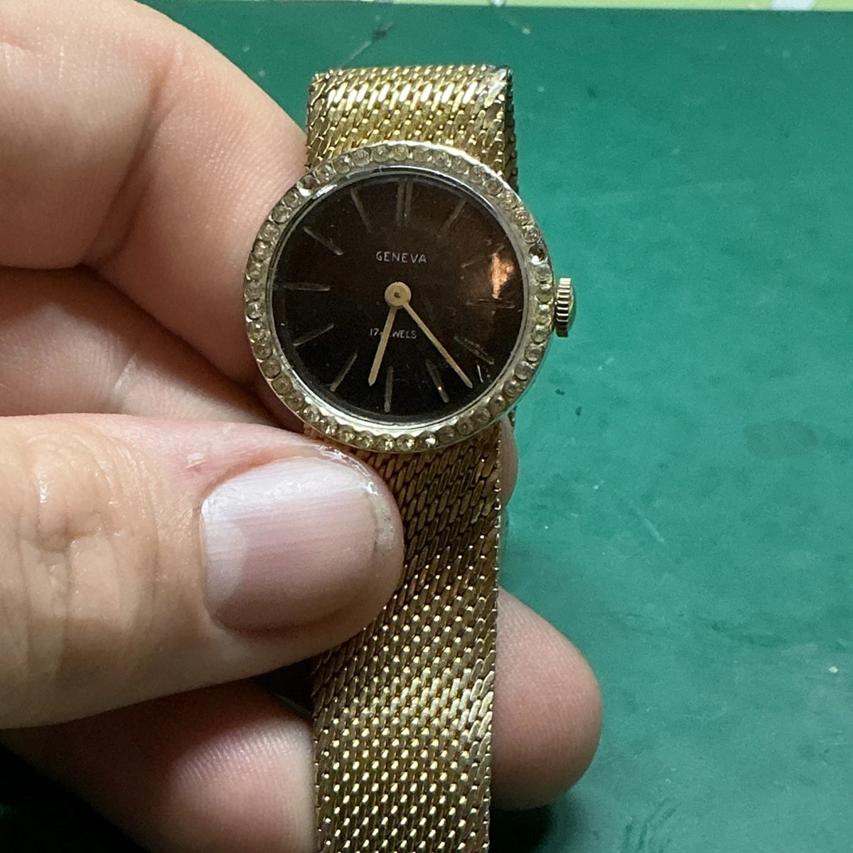Geneva 17 Jewels Wristwatches for sale | eBay