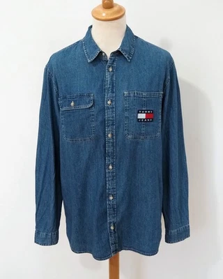 Tommy Jeans Jeans Hemd Größe L Herren Regular Fit S770 - Bild 1 von 4