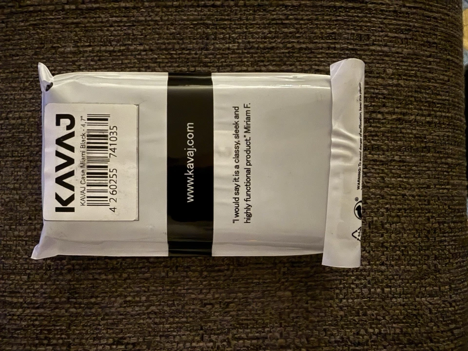 KAVAJ Case Miami Black 4,7 Zoll - Bild 3 von 4