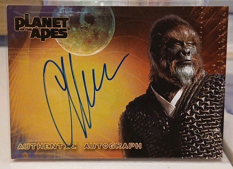 猿の惑星 Planet of the Apes 直筆サインカード トレカ Planet Of The Apes Cary-Hiroyuki Tagawa Autograph Card as Krull