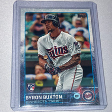 Topps 2015 Update Series Byron Buxton Minnesota Twins Rookie Card #US25. rookie card picture