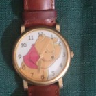 Vintage TIMEX Disney Winnie The Pooh "Thinking" Watch Leather Band — photo 7